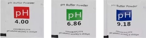 Easy calibration thanks to buffers included in the package