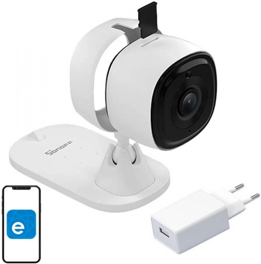 IP kamera SONOFF S-CAM z Wi‑Fi, 1080p in nočnim vidom