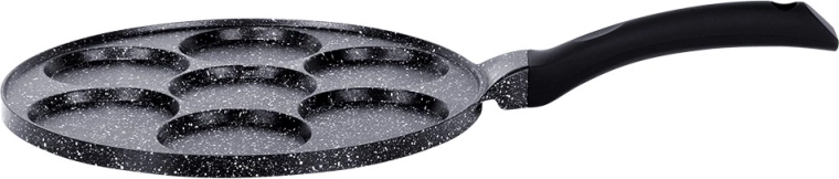 Popolnoma enake porcije iz 7 okroglih oblik