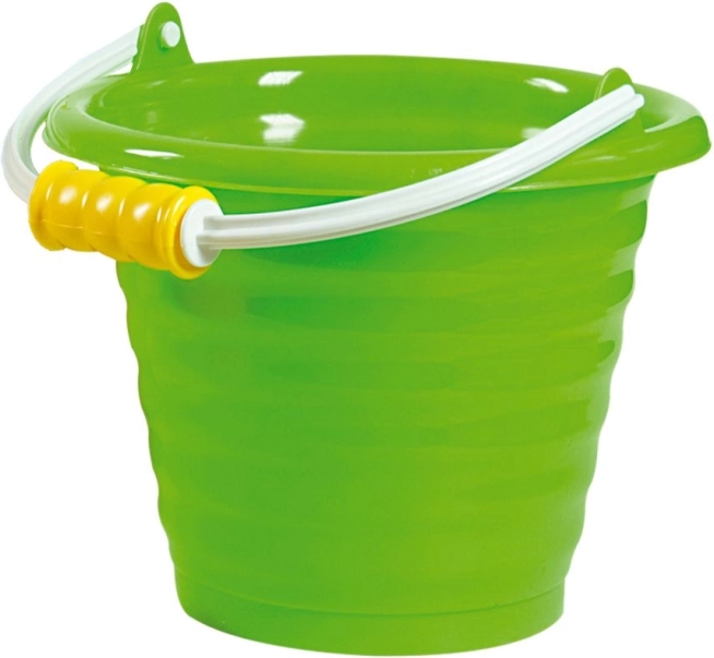 Androni vedro z valovitim vzorcem – premer 20 cm – Zelena