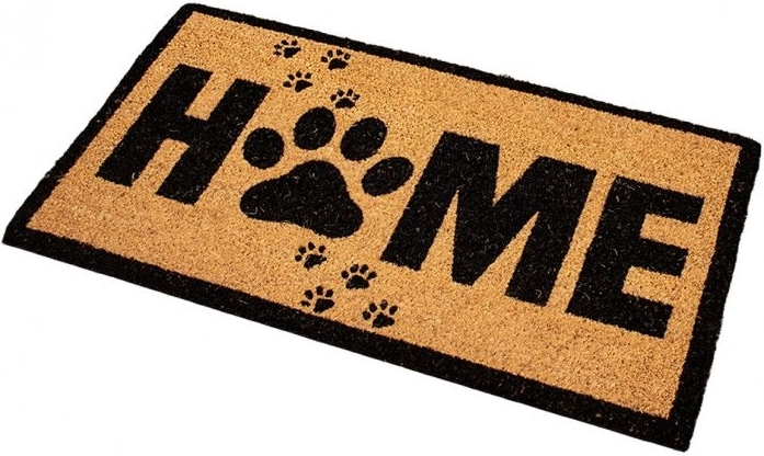 Kokosova predpražnica z napisom HOME 40 × 70 cm