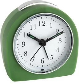 TFA analogna retro budilka z osvetlitvijo, zelena