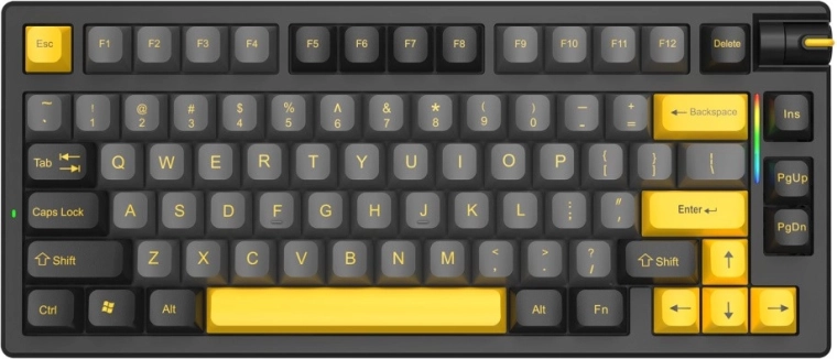 MARVO Meqa 80W Black Wireless Mechanical Gaming Keyboard