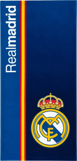 Hitro sušeča se kopalna brisača Real Madrid 70 × 140 cm