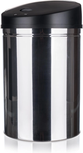 Brezstični koš za odpadke SENZO 30 l okrogel nerjaveče jeklo