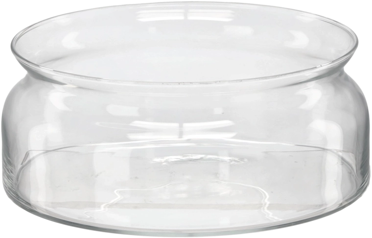 Steklena solatna skleda z bučastim oblikovanjem 24 cm