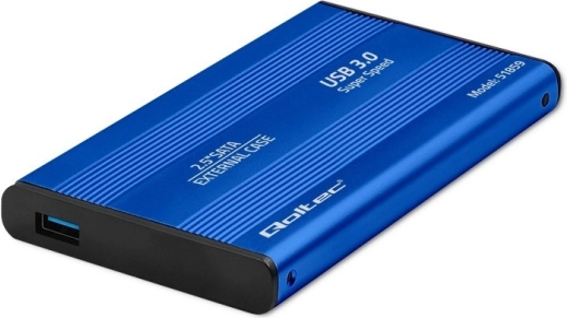 Zunanji etui za HDD/SSD 2.5" SATA3 USB 3.0 Modra