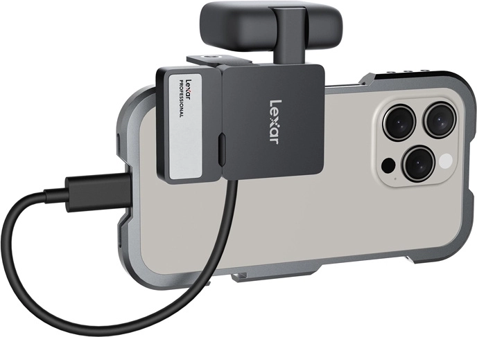 Pripravljeno za mobilno snemanje in Apple ProRes