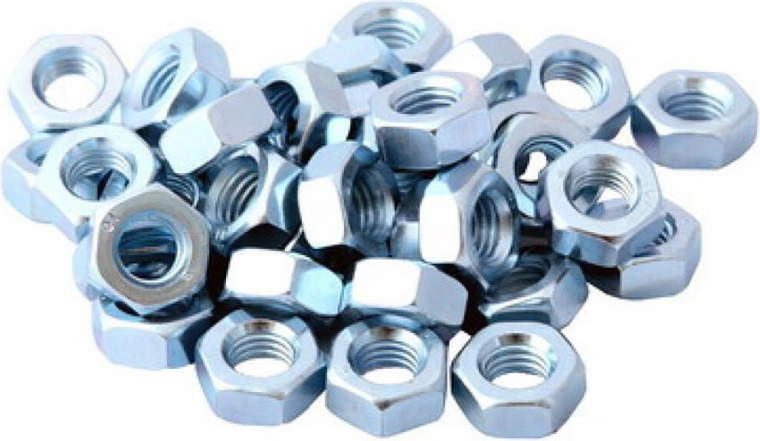 Šesterokotna matica M18, pocinkana DIN 934 (100 kos)