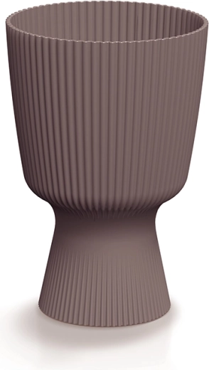 Cvetlični lonček Milly Round 14,6 cm marsala