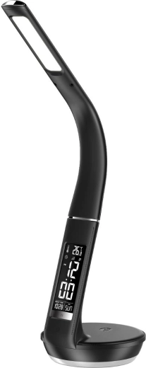 RETLUX RTL 204 LED desk lamp with Qi charging, display and ambient lighting