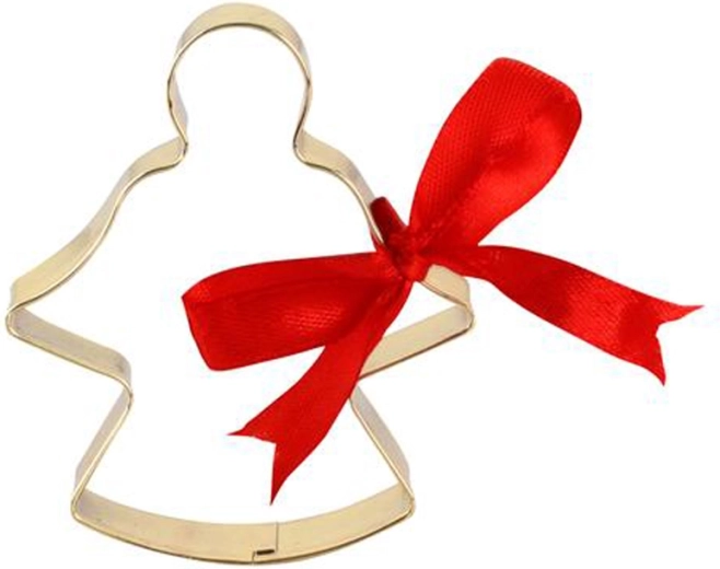 Modelček za piškote zlati angel TORO 7 cm