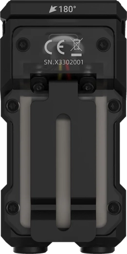 Vrtljiva glava 180° za natančno usmerjanje