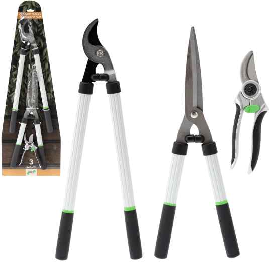 Set treh vrtnih škarij 20/51/54 cm