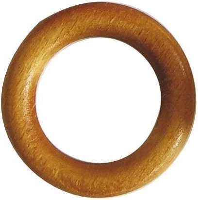 Leseni obroči za karnise, svetli (10 kos)