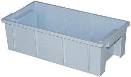 Plastični regalni predal 20 × 40 × 12 cm, nosilnost 10 kg