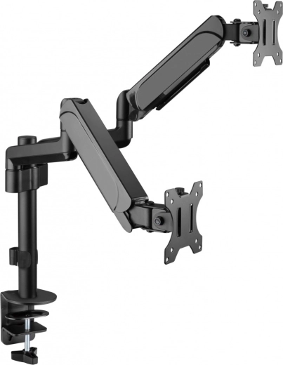 Desk Mount for Two 17–32-Inch Monitors