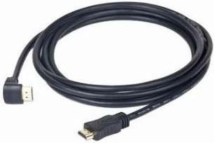 Kabel HDMI HDMI 2.0 s kotnim priključkom 90° – Dolžina 1,8 m