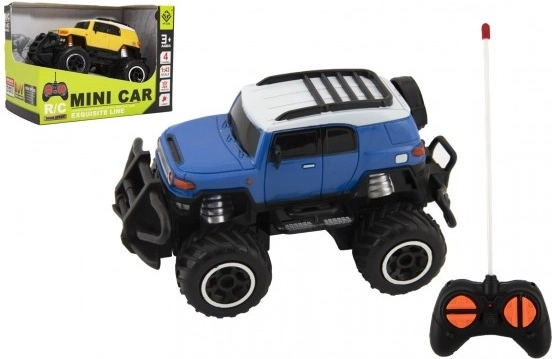 RC mini SUV terensko avtomobilček 1:43 z LED lučmi, 27 MHz