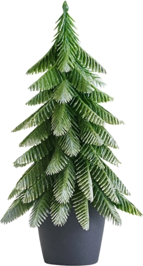 Realistične vejice s srebrnim ivjem