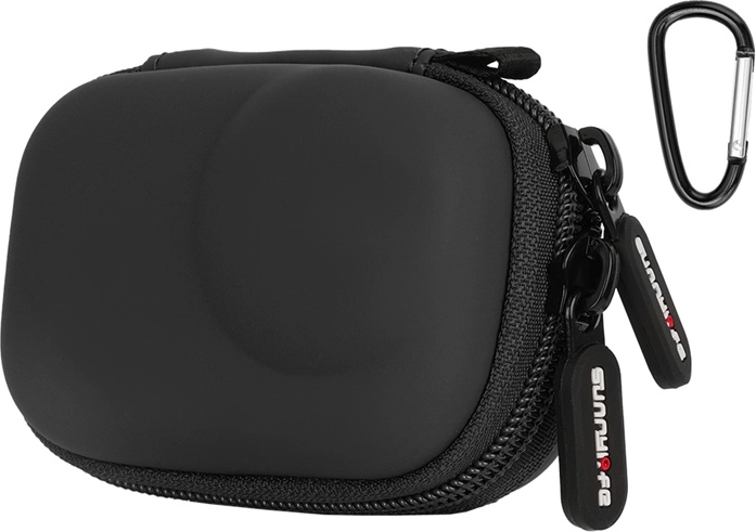 Convenient carrying with carabiner