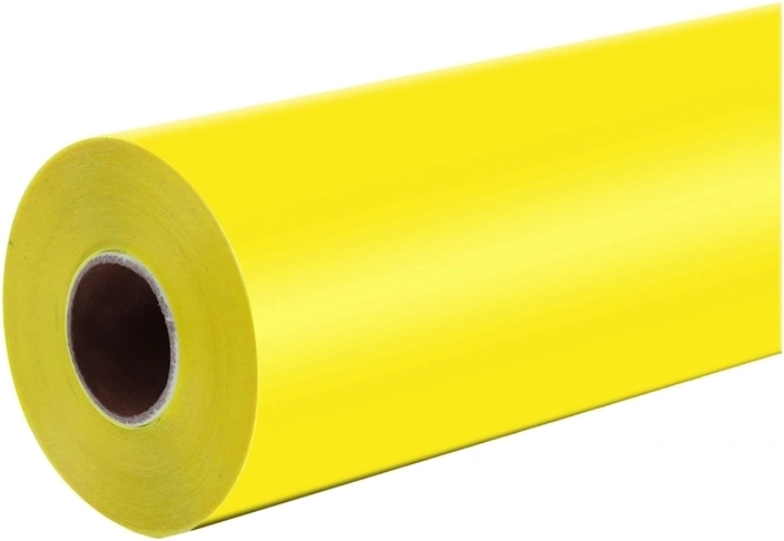 Samolepilna mat vinilna folija HTVRONT limonino rumena 30,5 × 180 cm – 1 kos