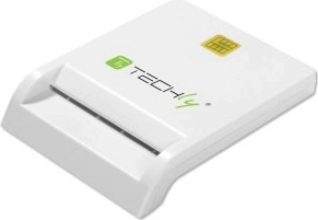 USB bralnik pametnih kartic bel
