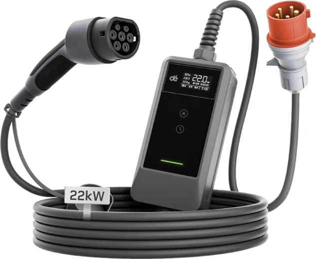 Portable EV Charger DEPOW Traveler Set 22 kW
