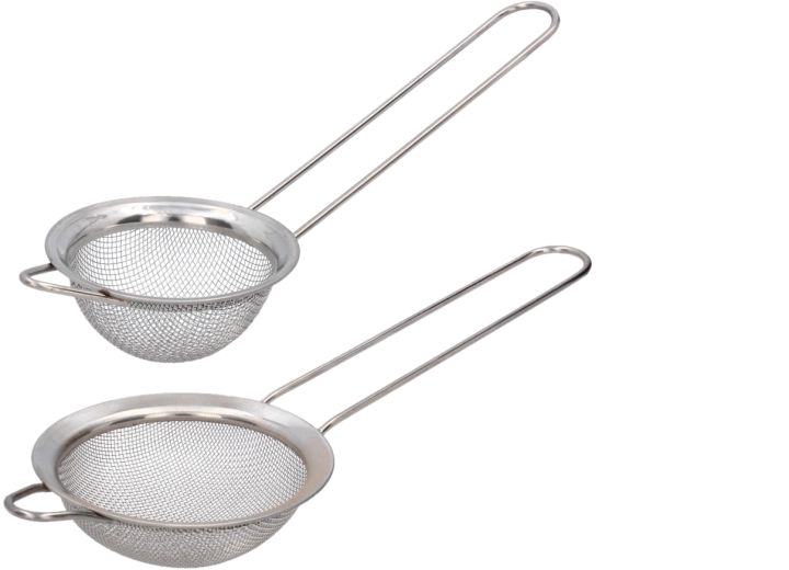 Komplet kovinskih cedil 7 cm in 8 cm