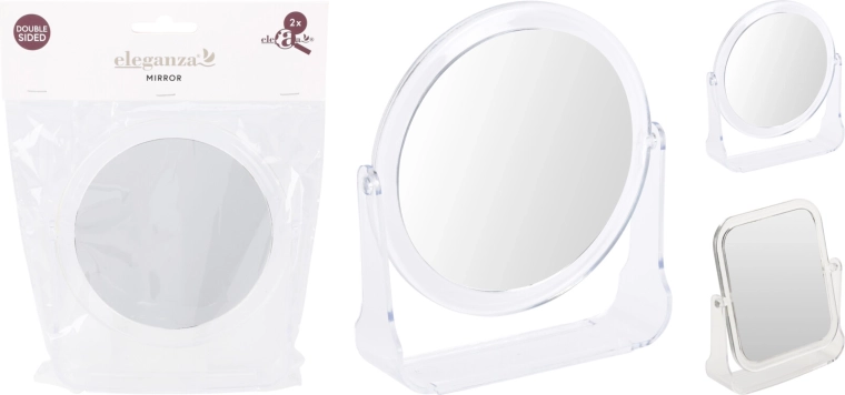 Kozmetično ogledalo Chomik z LED osvetlitvijo, 5× povečava, 13 × 14 cm