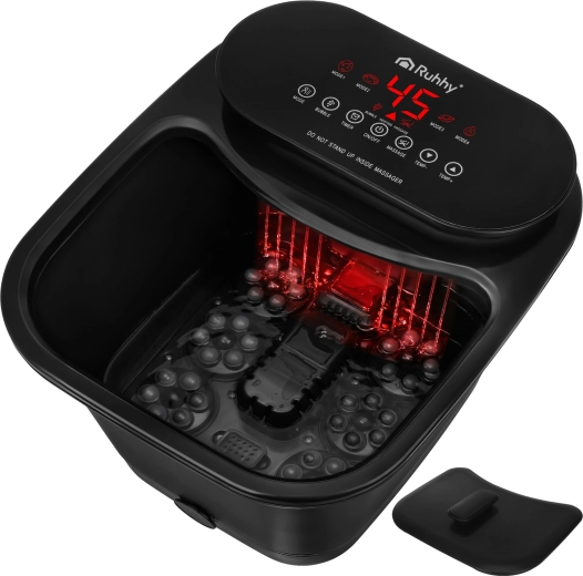 Ruhhy water foot massage bath with heating