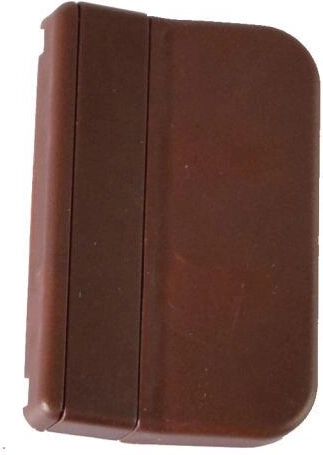 Plastični ročaj za balkonska vrata – rjav