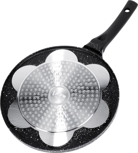 Združljivo z vsemi vrstami štedilnikov, tudi z indukcijo