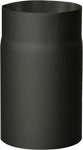Dimna cev 200 mm, dolžina 250 mm, debelina 1,5 mm, črna