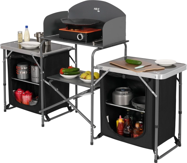 Lahka aluminijasta konstrukcija in enostavno zlaganje