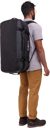 2-in-1: duffel and backpack
