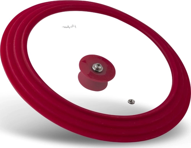 Durable glass and silicone rim