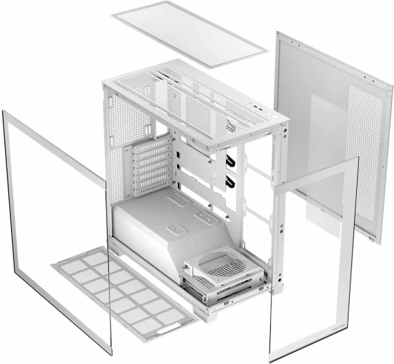 Brezorodna stranska panela in urejena kablatura