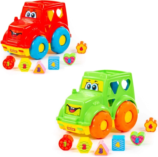 Children’s tractor shape sorter Polesie - 1 pc