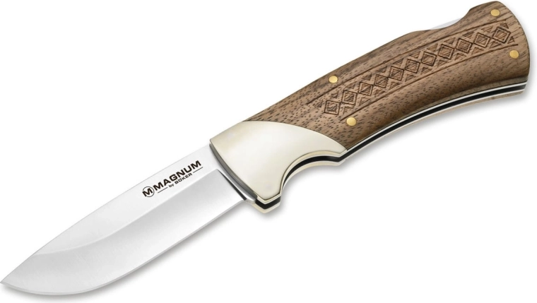 Magnum Woodcraft žepni nož 8,8 cm, leseni ročaj