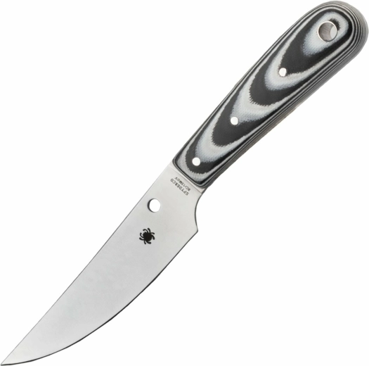 Spyderco Bow River zunanji nož 11 cm G10 z usnjenim tulcem
