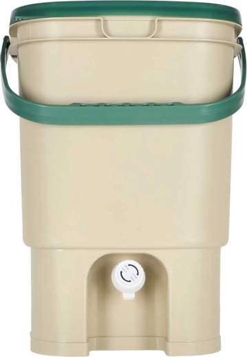 Udobno izpuščanje kompostnega čaja