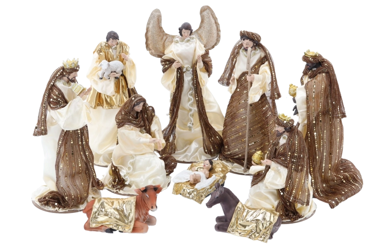 Popolne jaslice za takojšen božični prizor