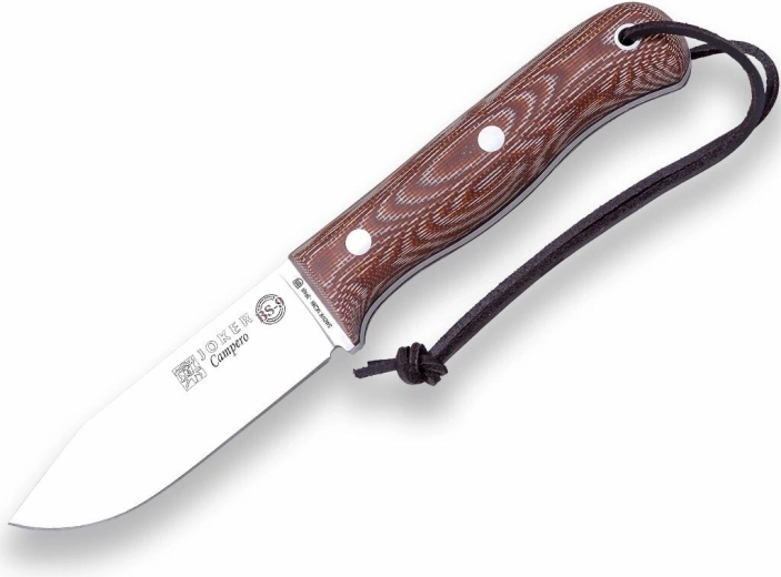 Joker Campero zunanji nož 10,5 cm, micarta, usnjen etui