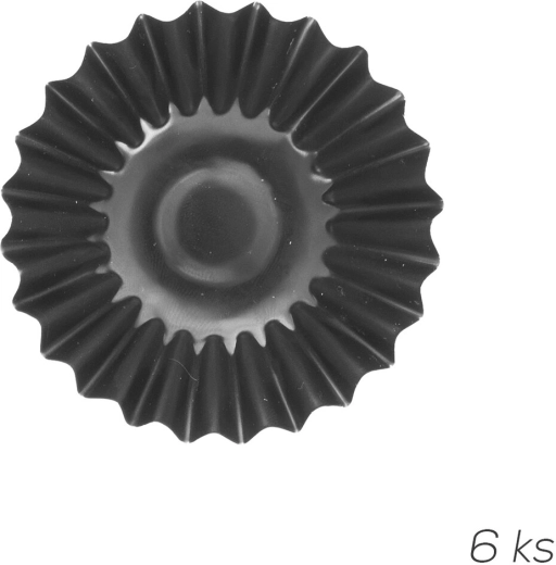 Modelčki za tartaletke 7 cm, 6 kosov