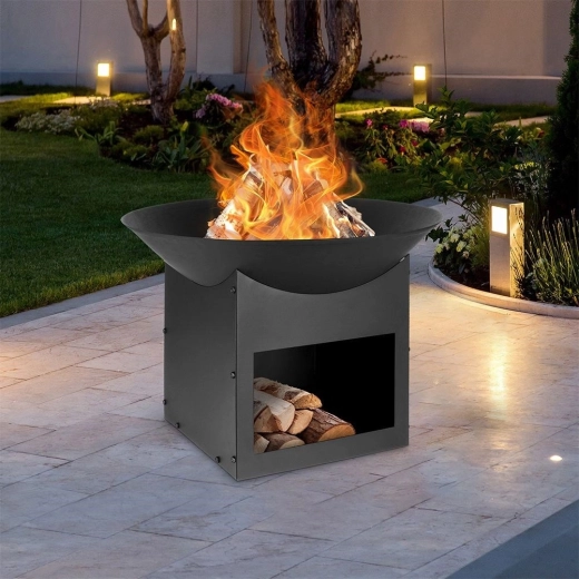 Integrirano skladišče za drva