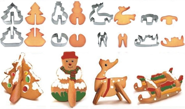 Ustvarjajte impresivne 3D božične piškote