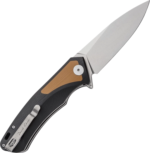 D2 steel with stonewash finish