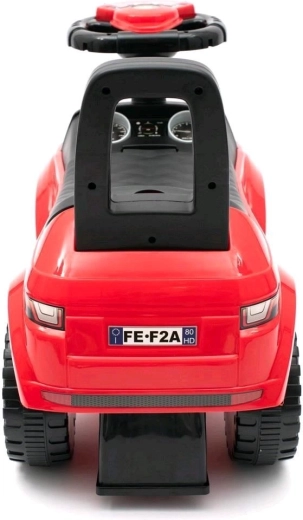 Stabilna široka kolesa in udobno naslonjalo