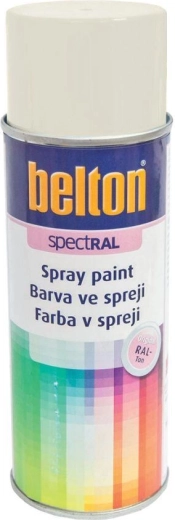 Belton barva v razpršilu RAL 9010 bela sijaj 400 ml